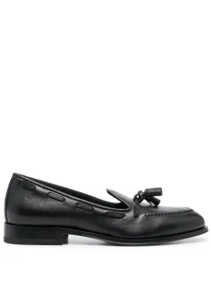 Furla Heritage leather loafers