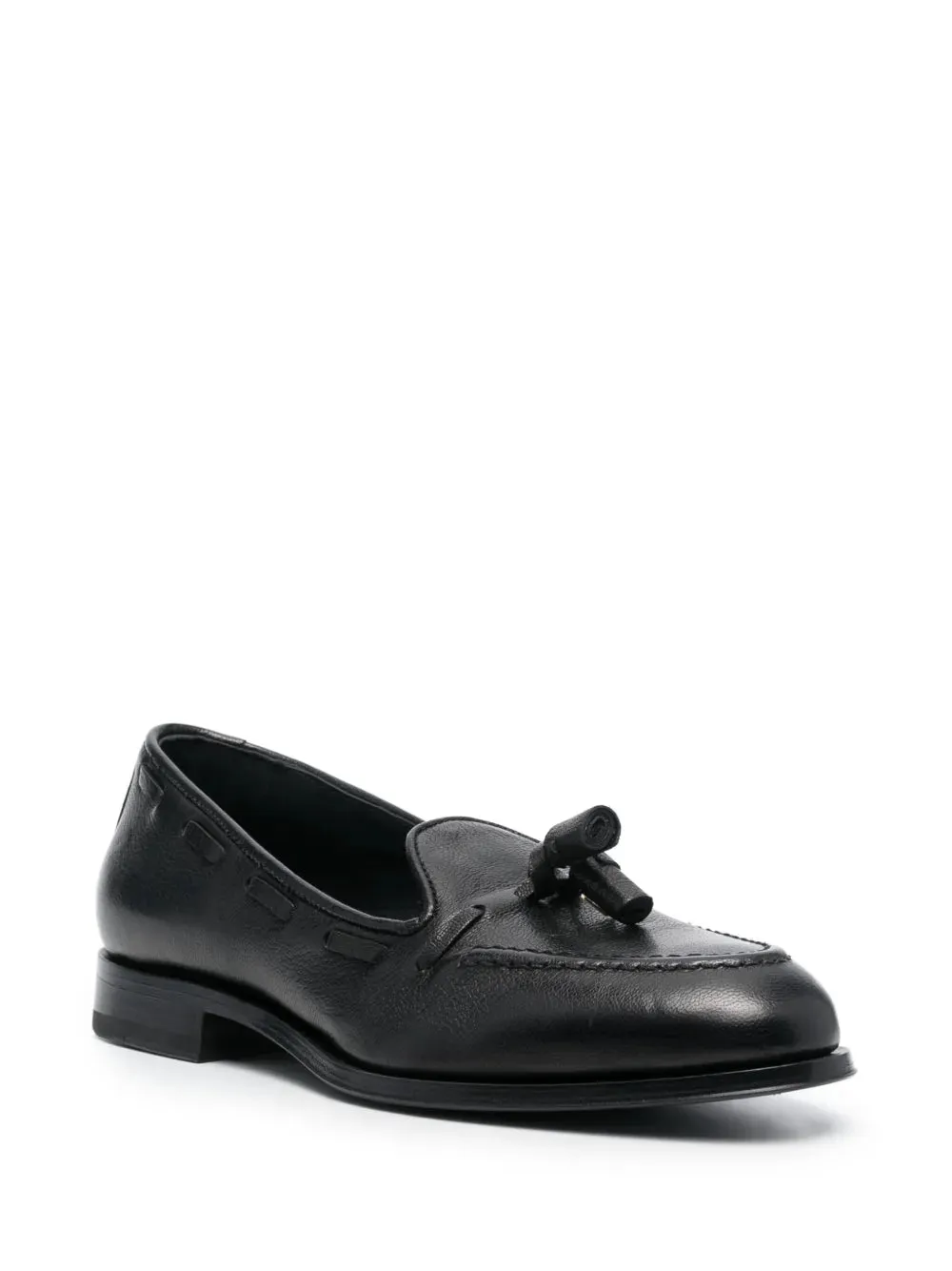 Furla Heritage leather loafers