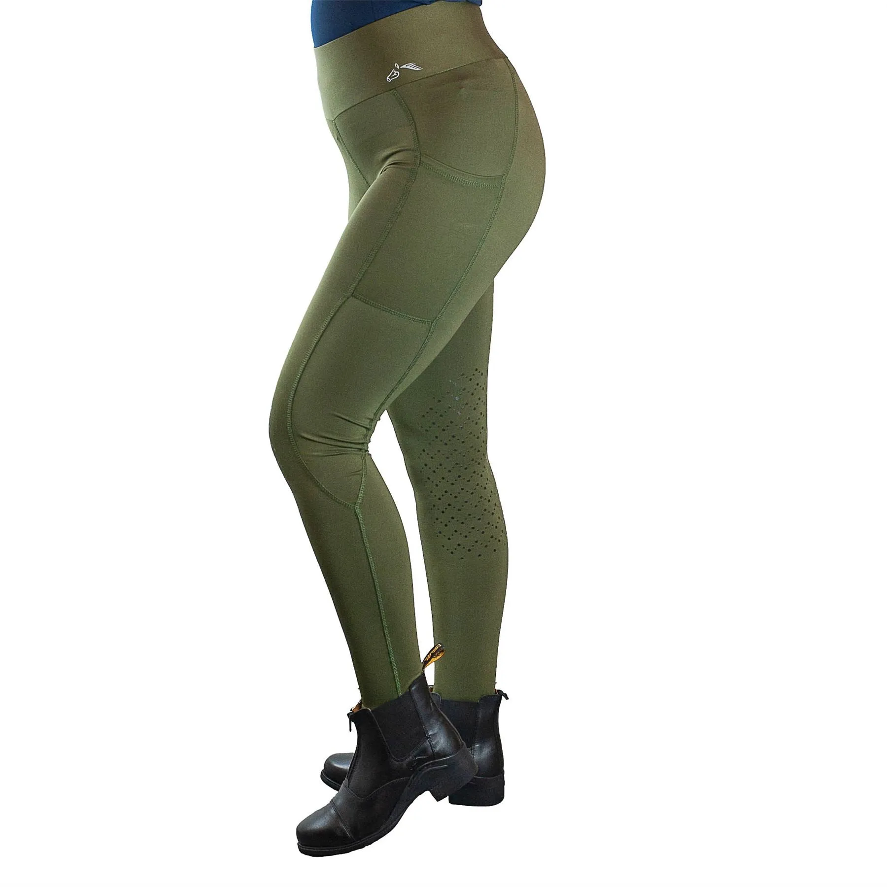 Gallop Equestrian High Waist Pocket Tights