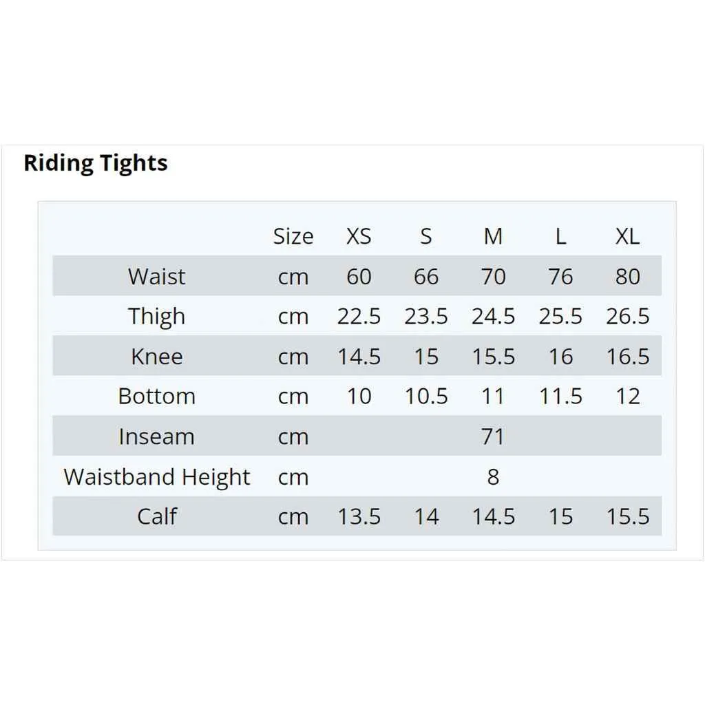 Gallop Equestrian High Waist Pocket Tights