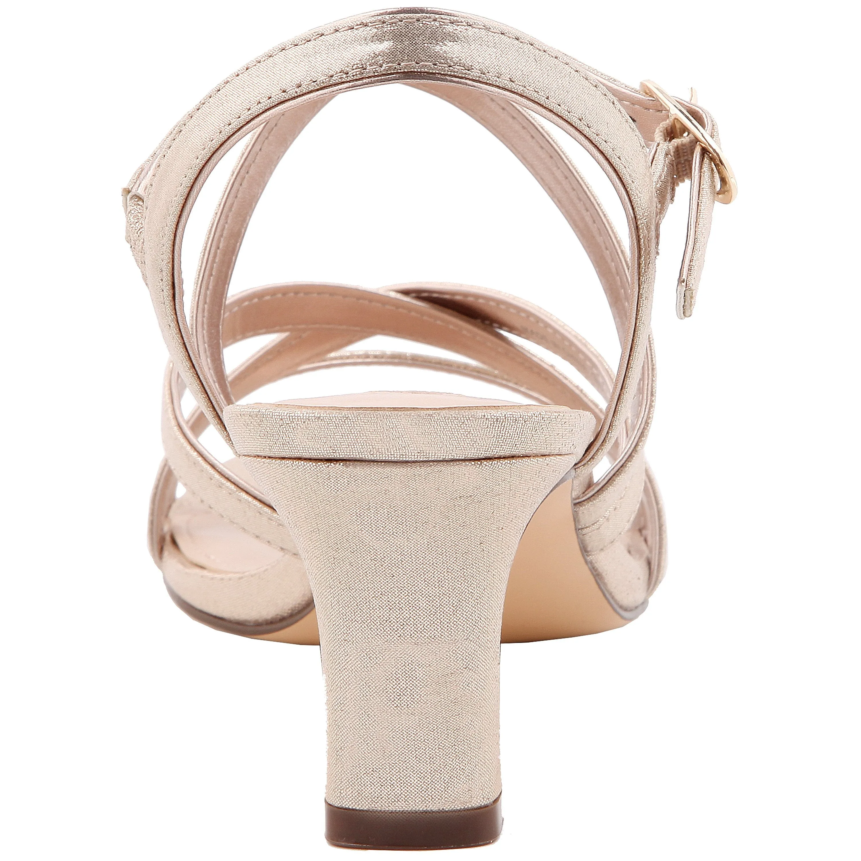 GENAYA-TAUPE REFLECTIVE SUEDETTE