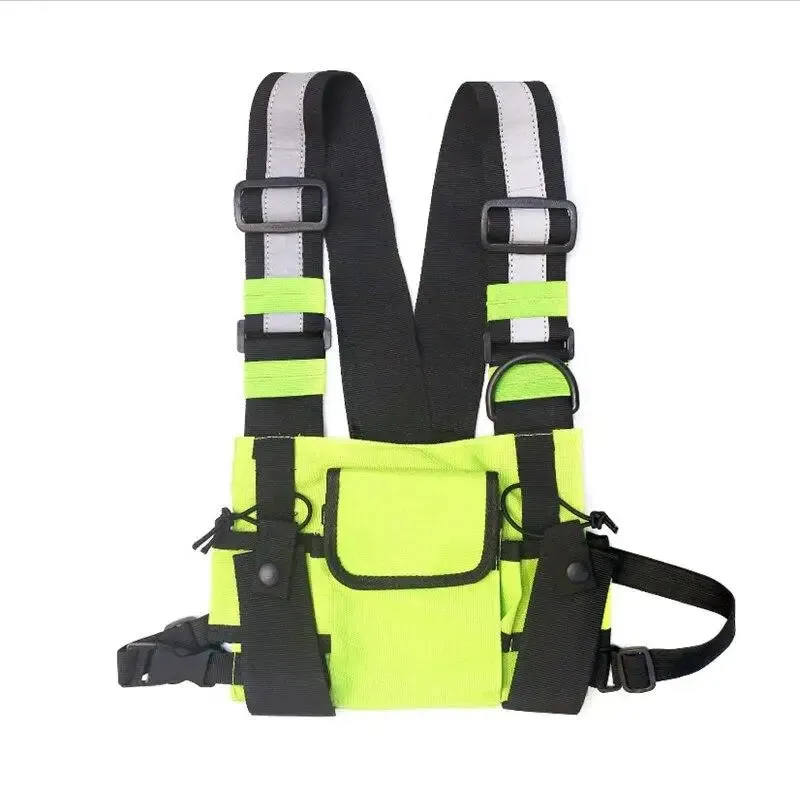 Gilet de chasse fluo