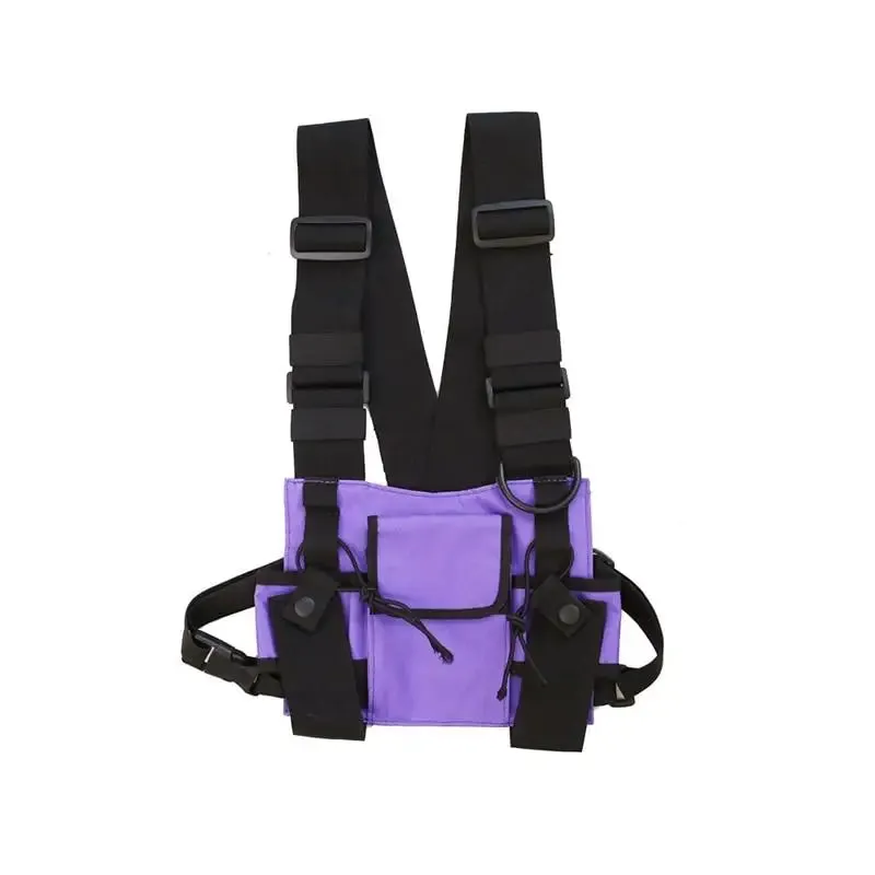 Gilet de chasse fluo