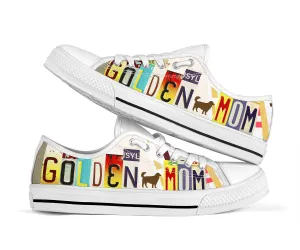 Golden Mom - Women’s Low Top Shoes White