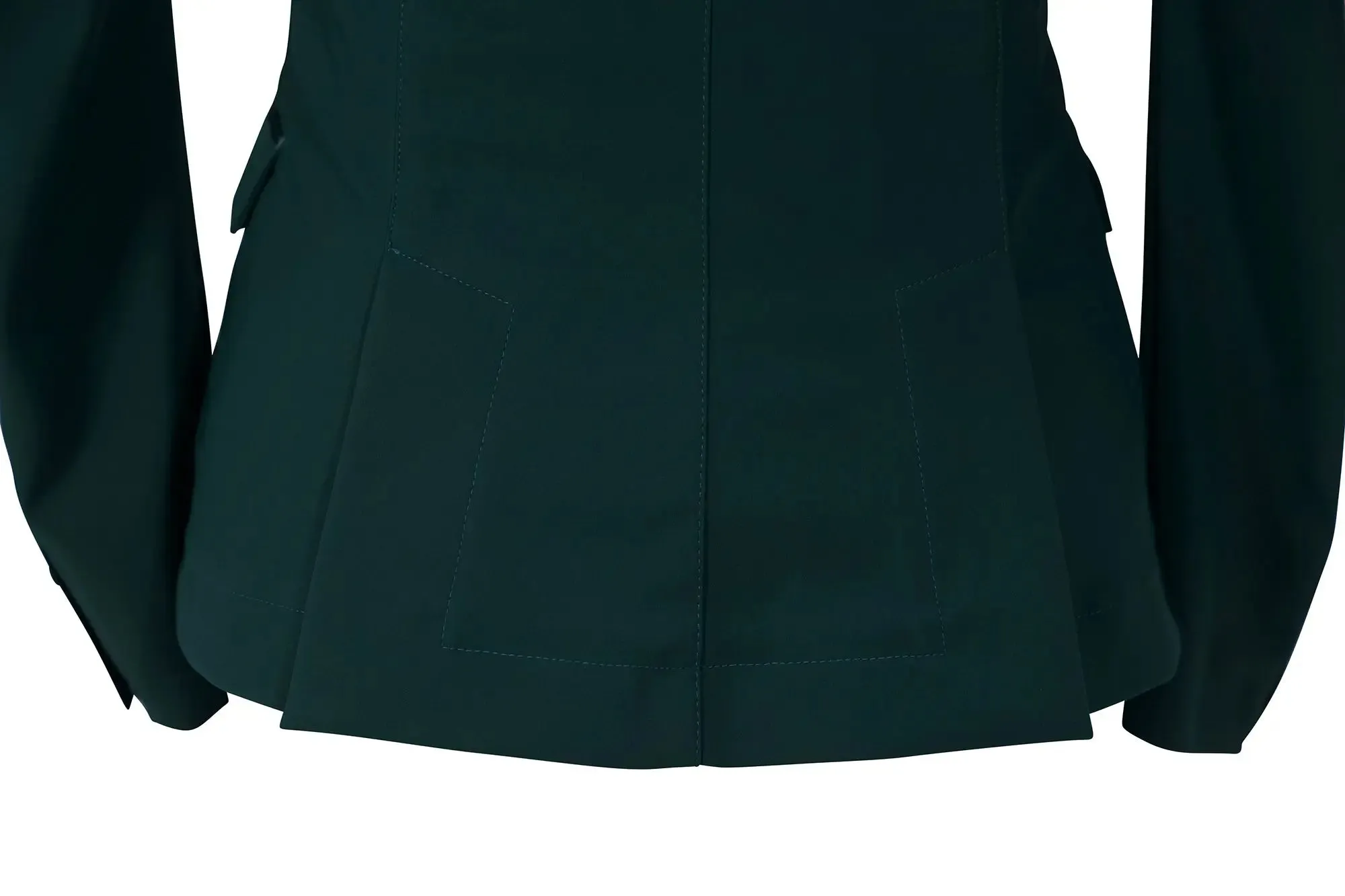 Grand Prix Saltare Dolce 4 Button Riding Show Jacket, Dark Green