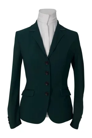 Grand Prix Saltare Dolce 4 Button Riding Show Jacket, Dark Green
