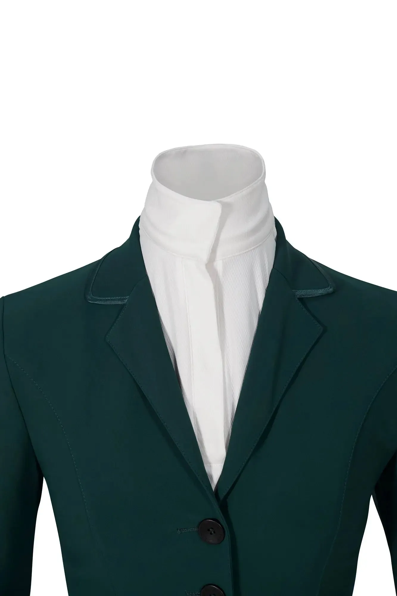 Grand Prix Saltare Dolce 4 Button Riding Show Jacket, Dark Green