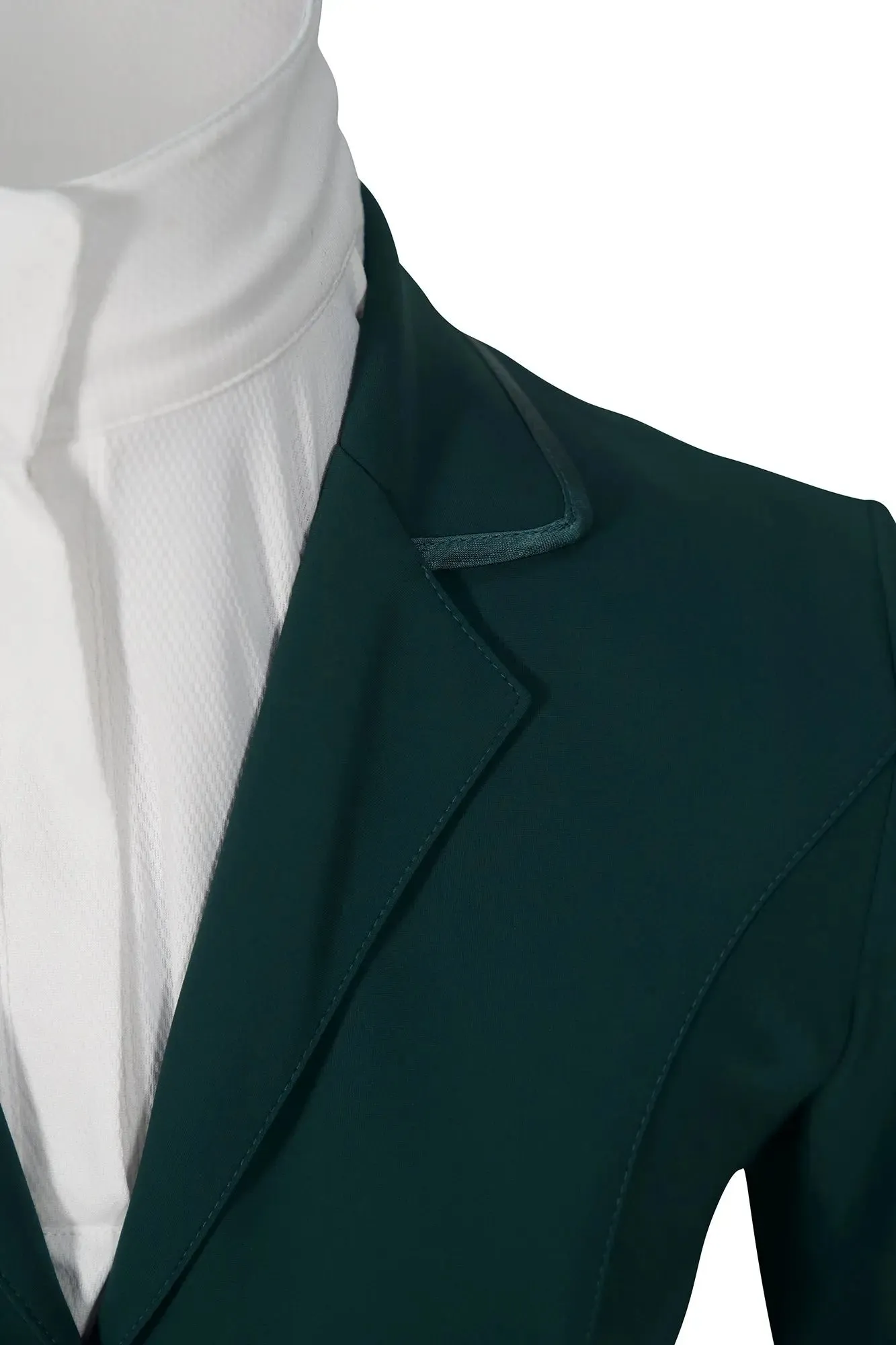 Grand Prix Saltare Dolce 4 Button Riding Show Jacket, Dark Green