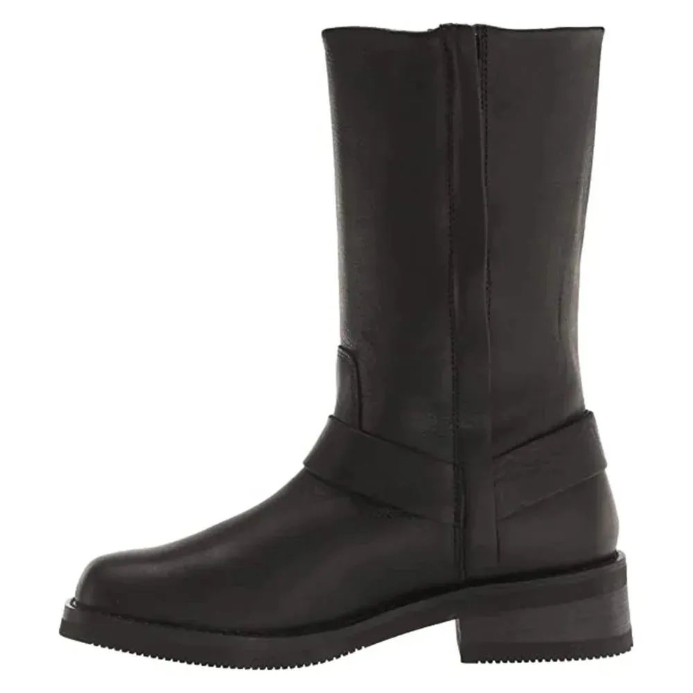 Harley-Davidson® Korsen 11 Inch Leather Men's Tall Brown Biker Boots