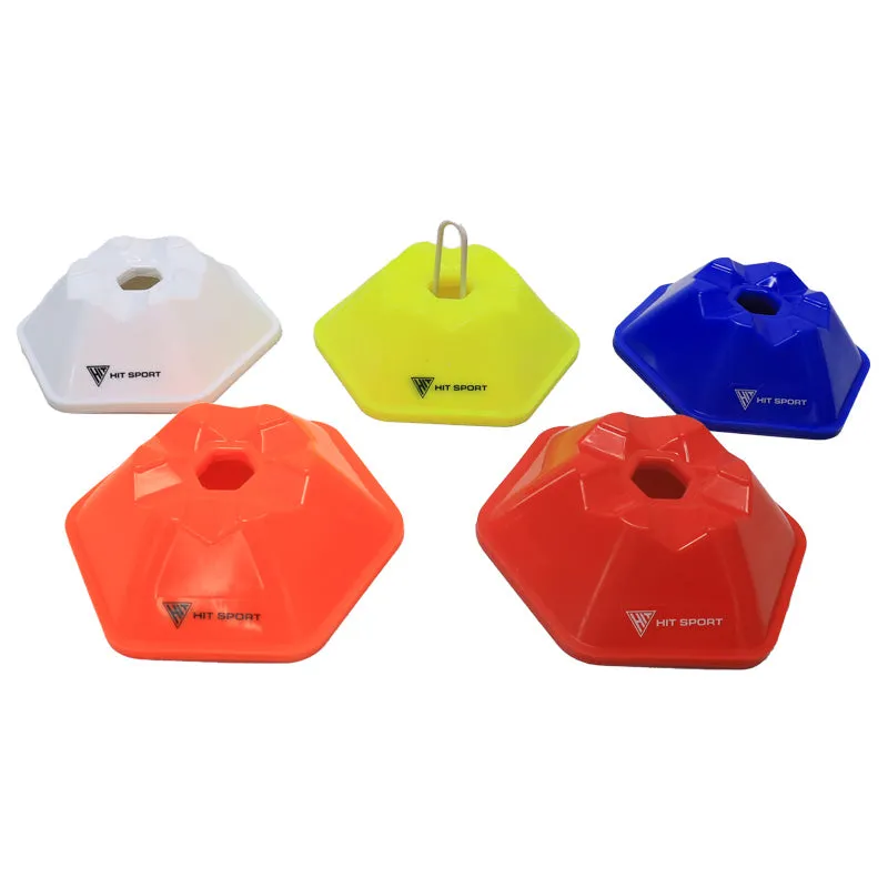 Hit Sport Hexagonal Space Marker Cone | 25 Pack
