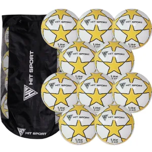 Hit Sport Training Football 320g (Under 11) | 10 Pack   Bag