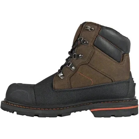 Hoss Men's K-Tough 6" Composite Toe Waterproof Puncture Resistant Duty Boot - Brown 62705