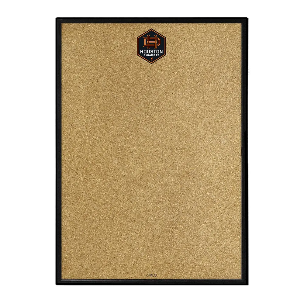 Houston Dynamo: Framed Cork Board Wall Sign