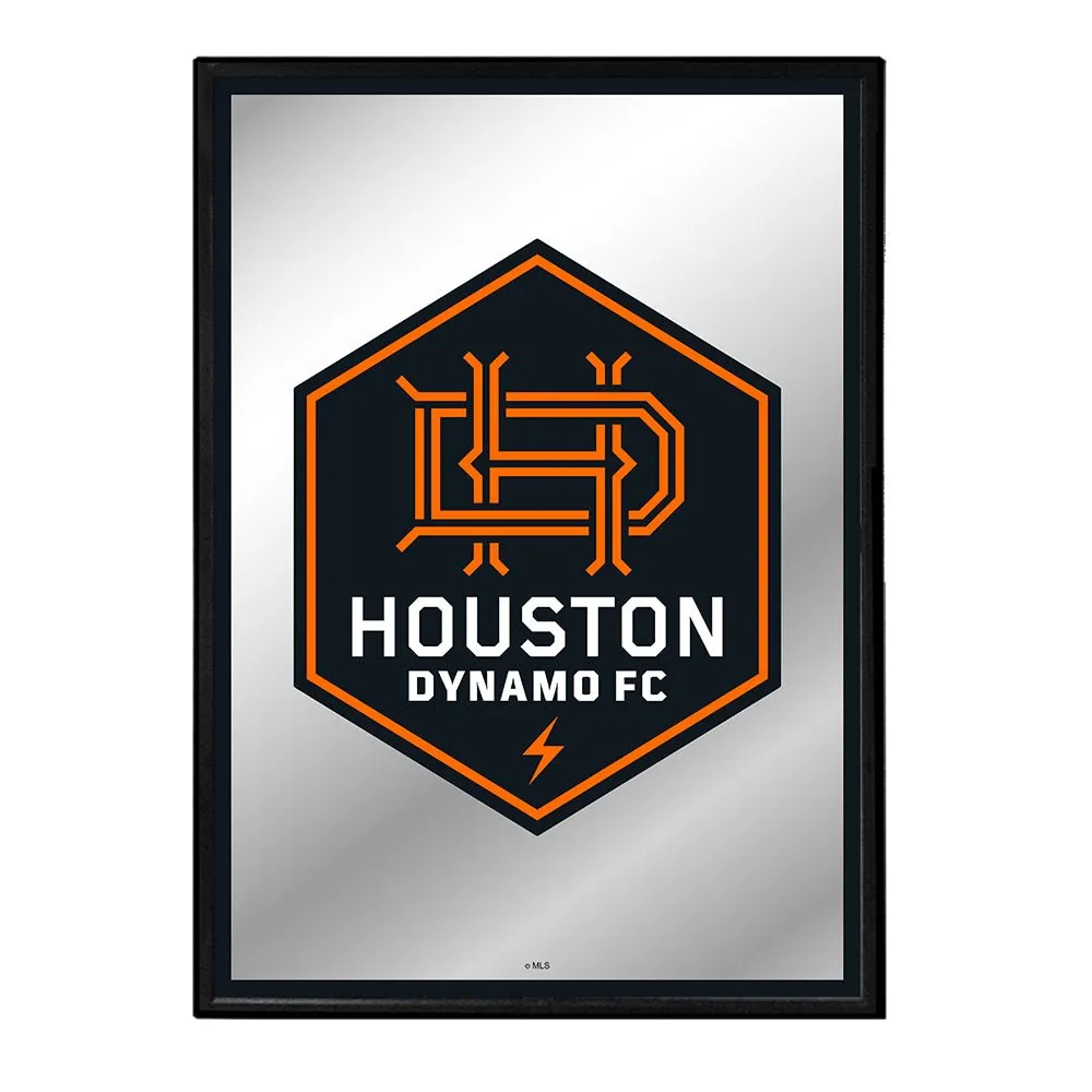 Houston Dynamo: Framed Mirrored Wall Sign