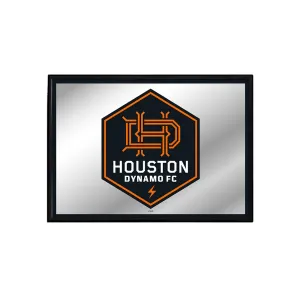 Houston Dynamo: Framed Mirrored Wall Sign
