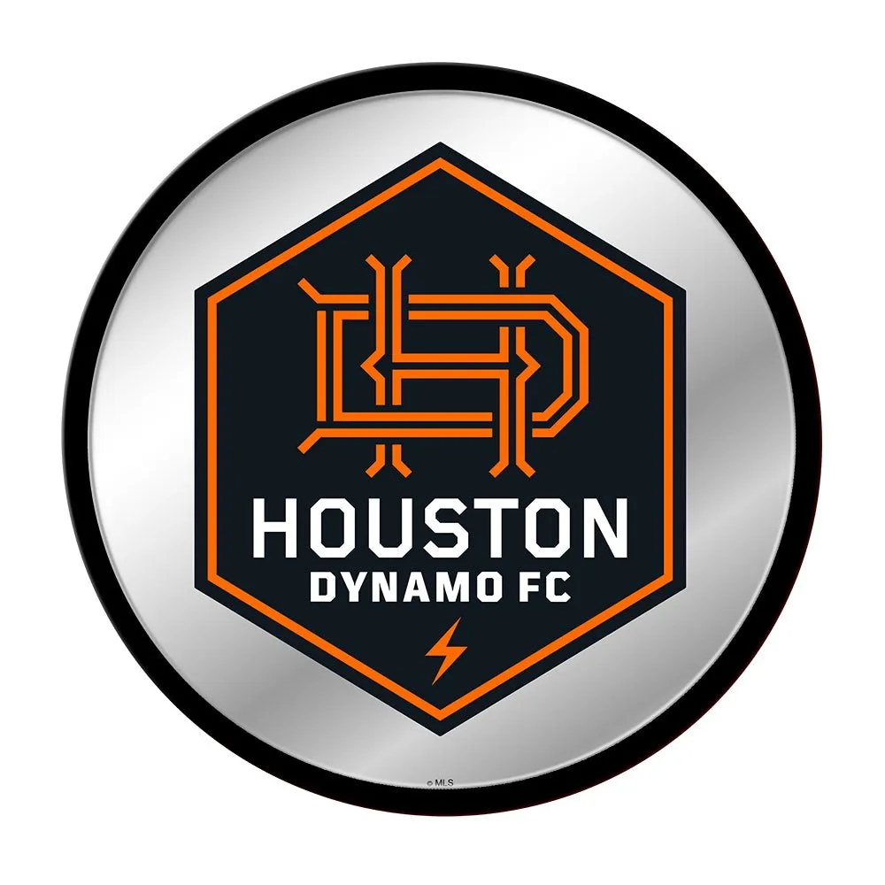Houston Dynamo: Modern Disc Mirrored Wall Sign