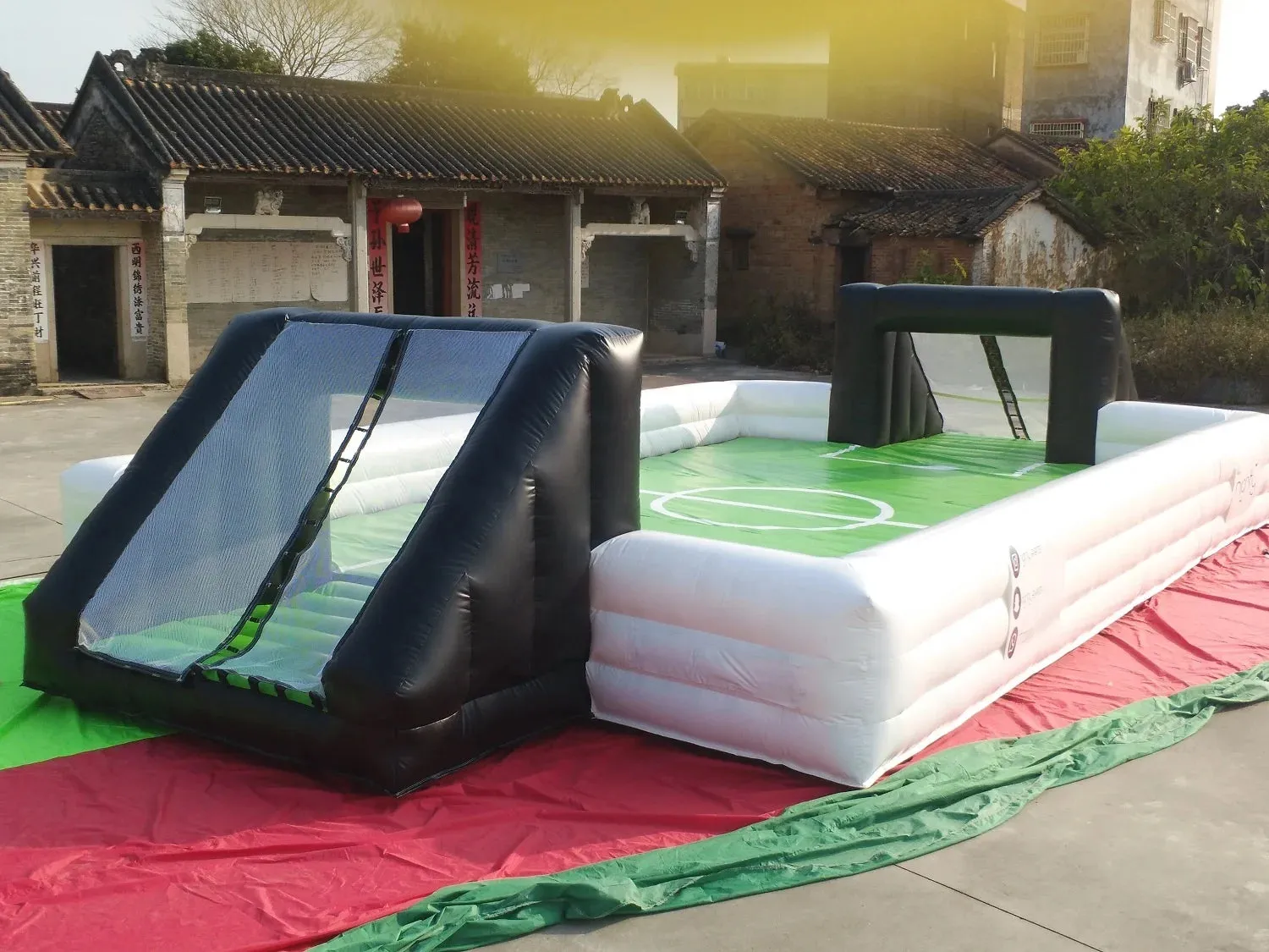 Inflatable Soccer Field Soap Arena for Football