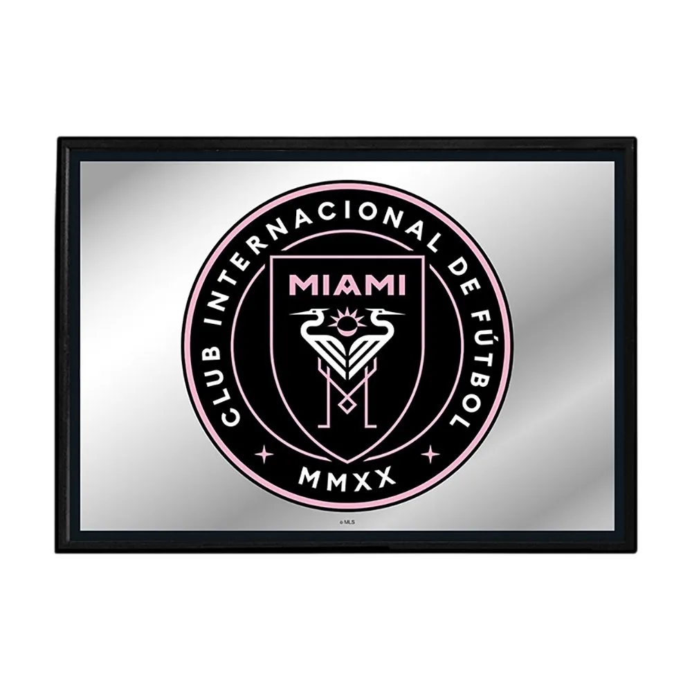 Inter Miami CF: Framed Mirrored Wall Sign