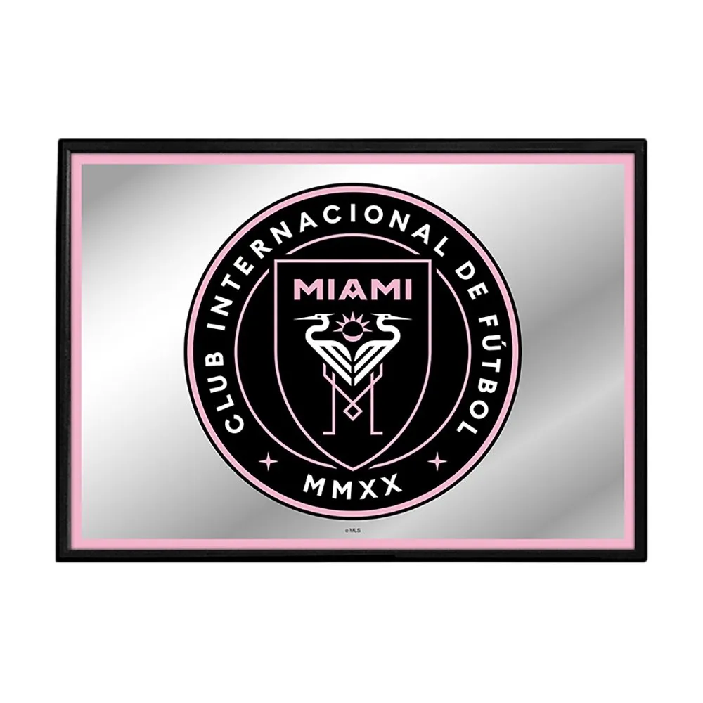 Inter Miami CF: Framed Mirrored Wall Sign