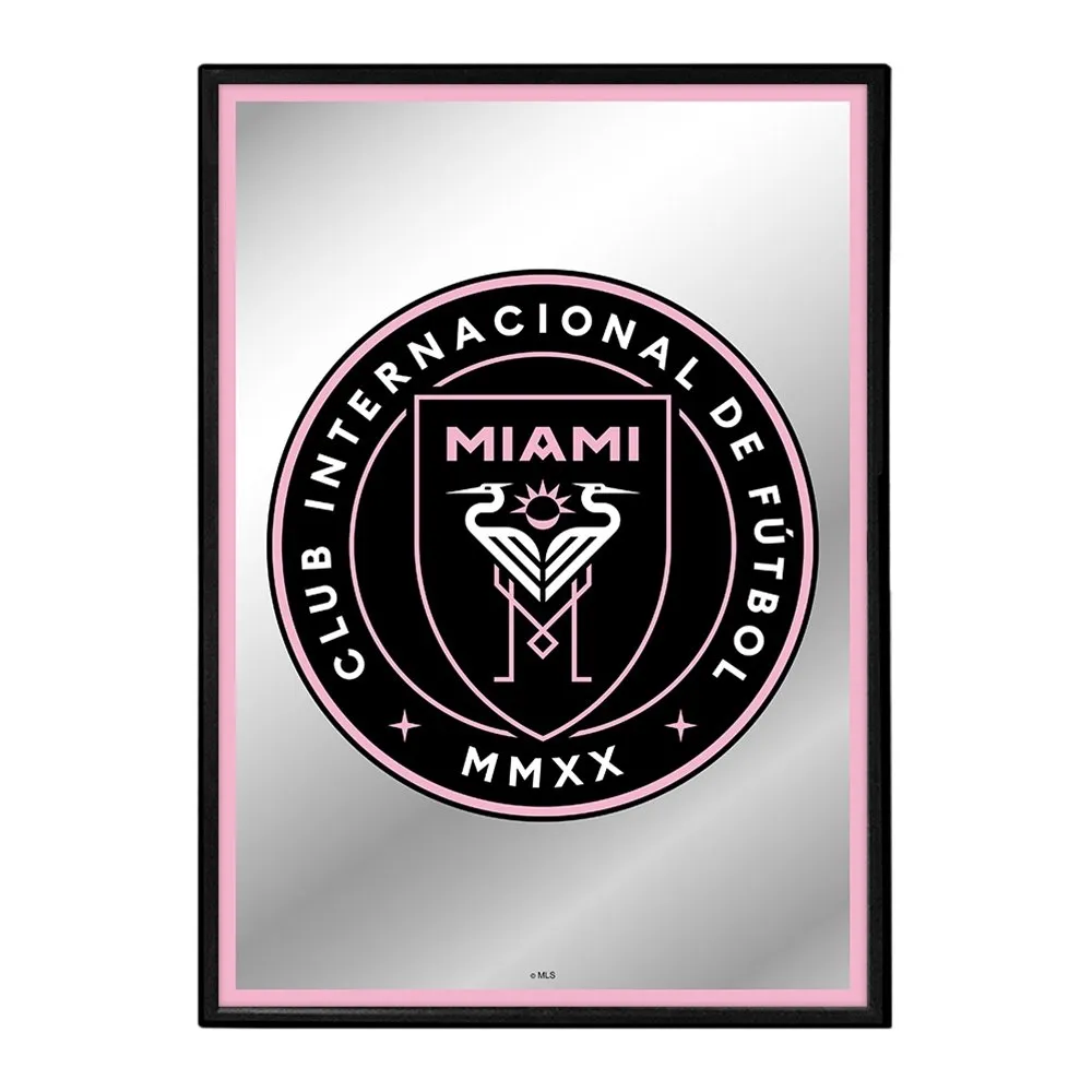 Inter Miami CF: Framed Mirrored Wall Sign