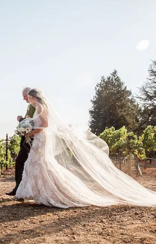 Ivory Lace Appliques Nude Sleeveless Backless Mermaid Wedding Dresses, AB1171