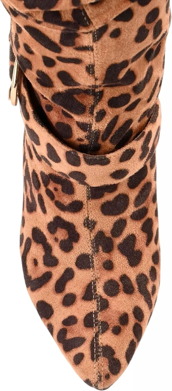 Journee Collection Tru Foam Extra Wide Calf Pascale Boot Leopard Brown 7M-XWC
