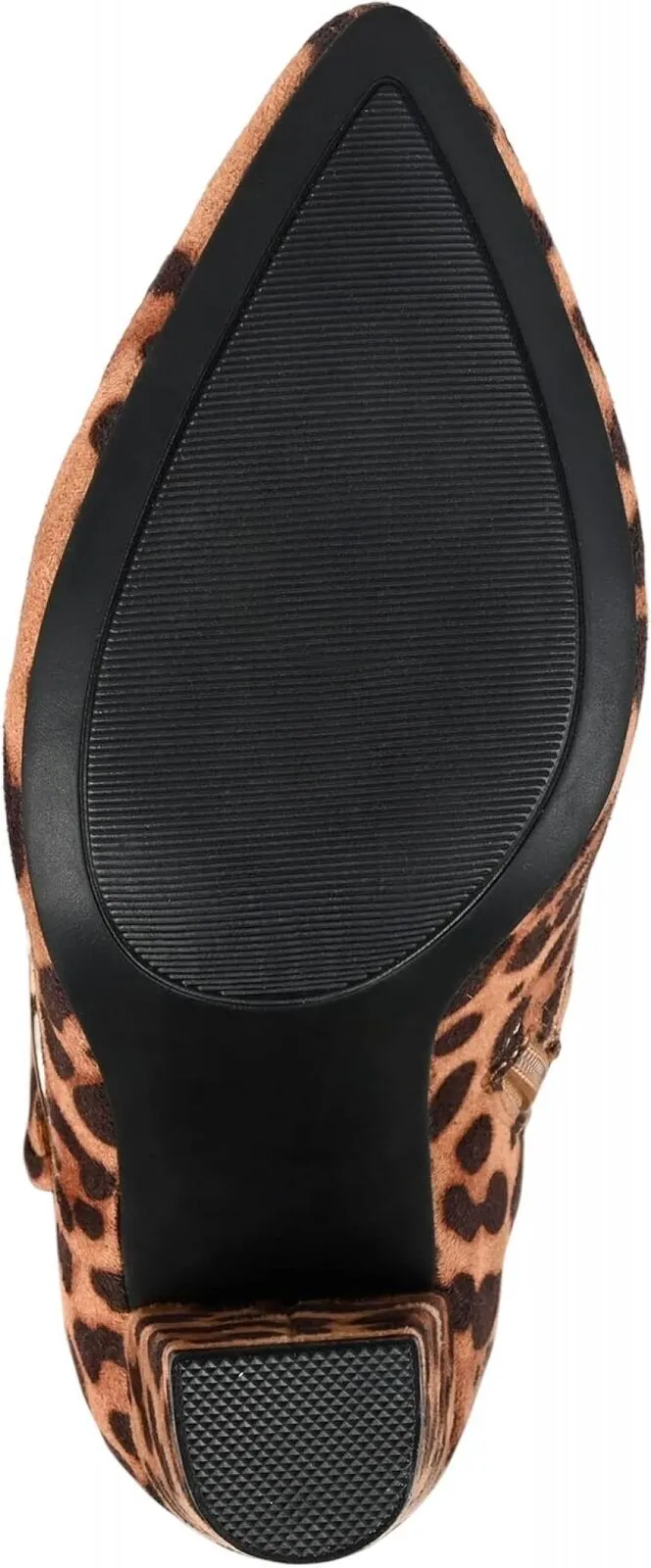 Journee Collection Tru Foam Extra Wide Calf Pascale Boot Leopard Brown 7M-XWC