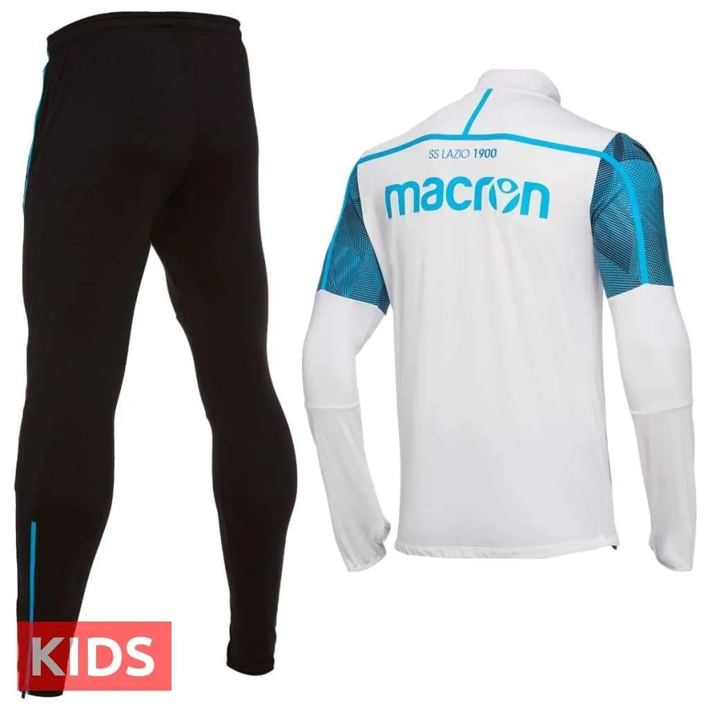 Kids - SS Lazio training technical soccer tracksuit 2018/19 - Macron