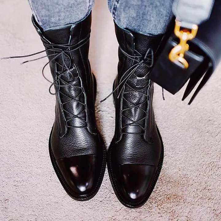 Lara - Stylish Comfort Leather Boots
