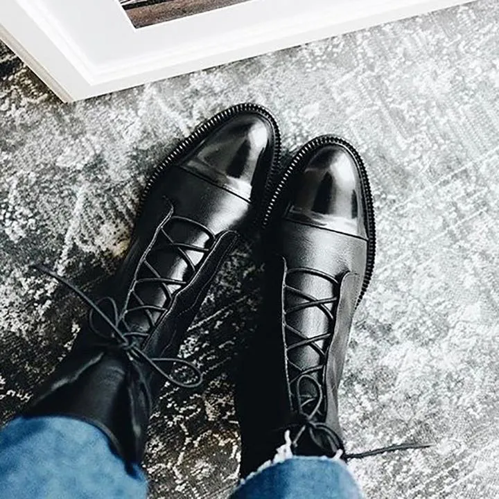 Lara - Stylish Comfort Leather Boots