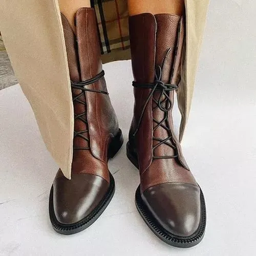 Lara - Stylish Comfort Leather Boots