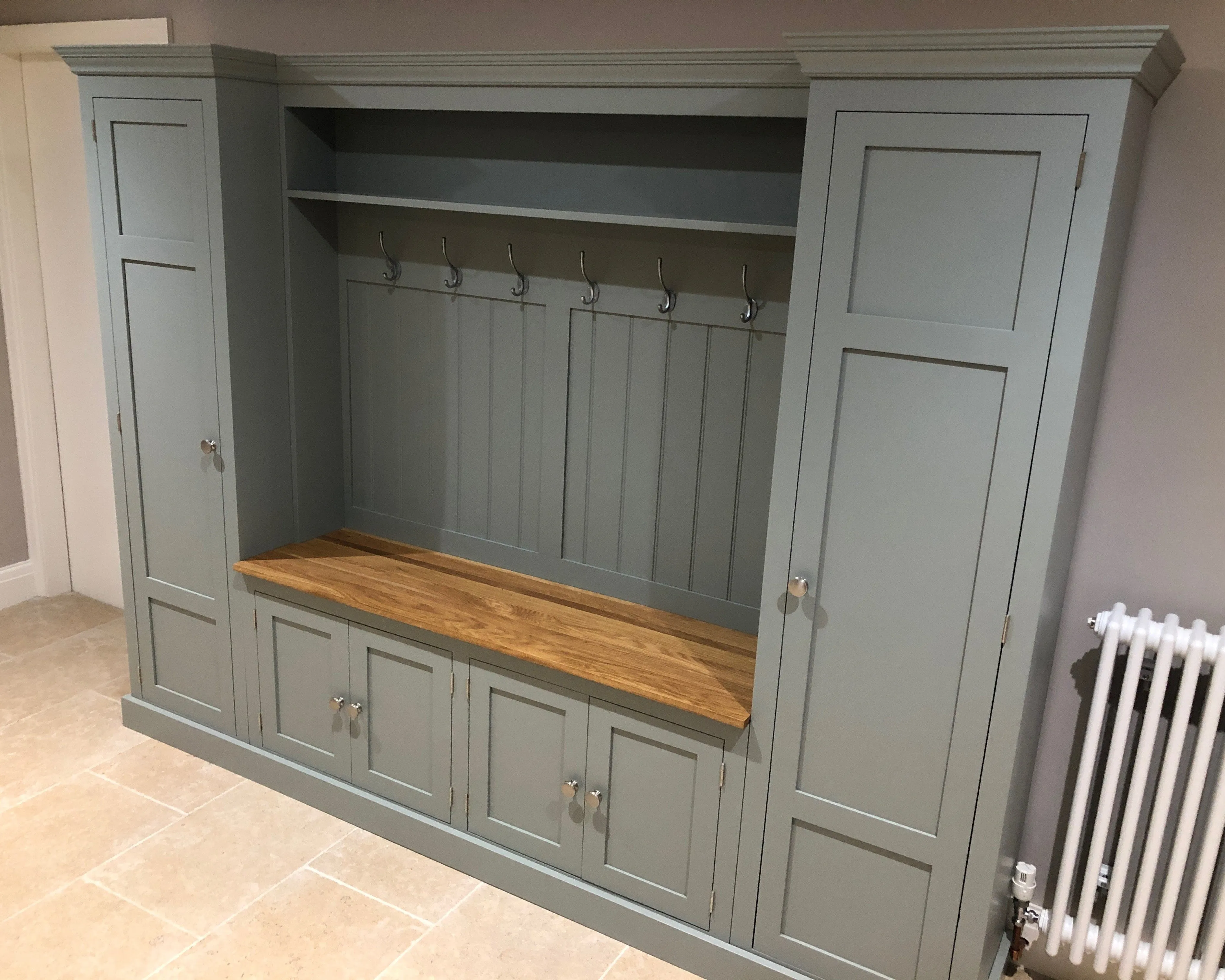 Large Country Boot Room Bench