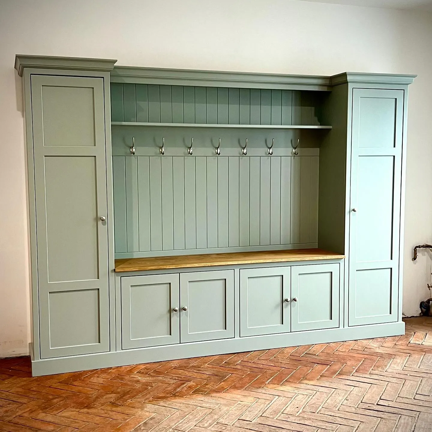 Large Country Boot Room Bench
