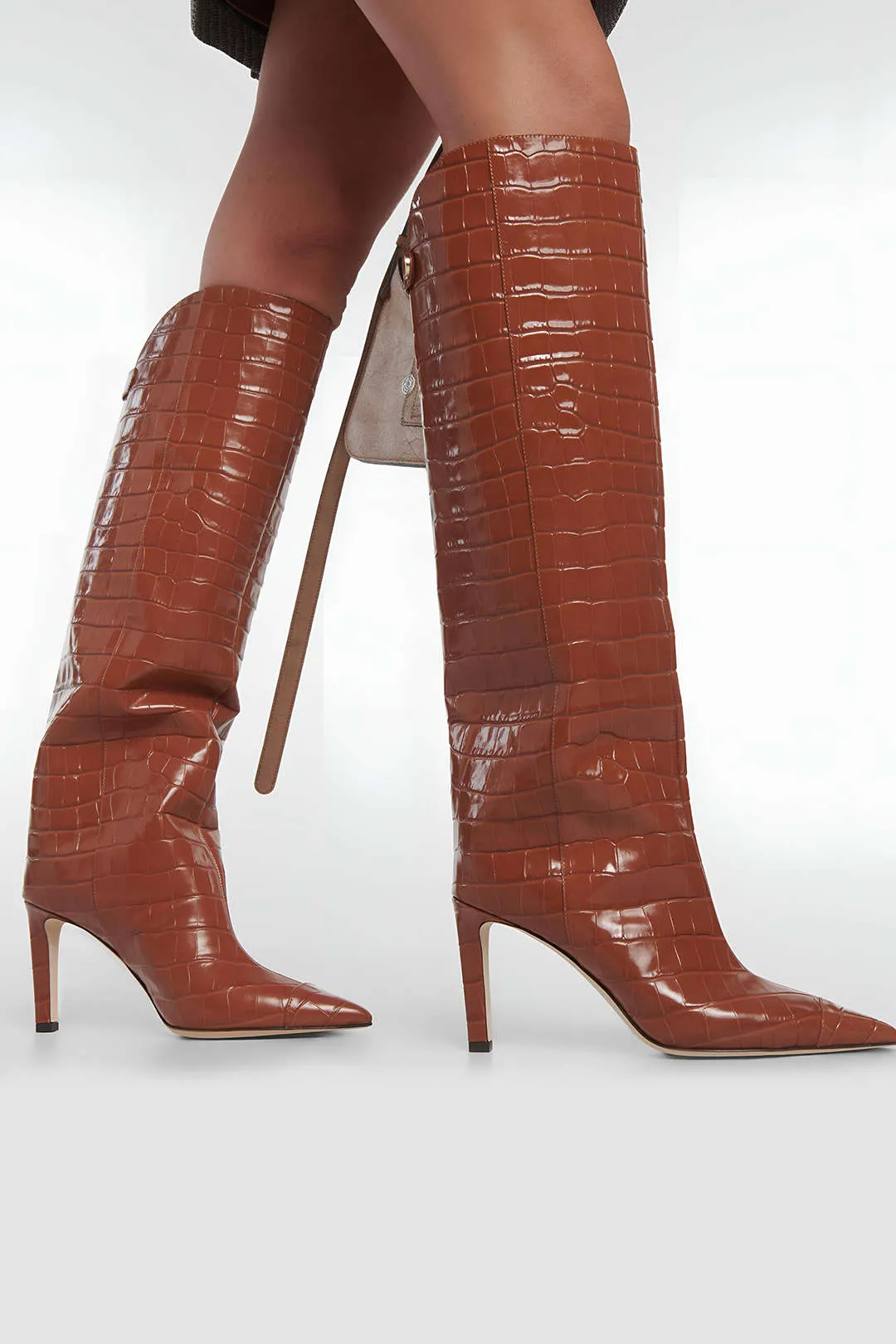 Leah - Stylish Sleek Design Woman's Over The Knee Boots
