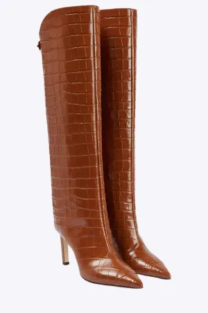 Leah - Stylish Sleek Design Woman's Over The Knee Boots