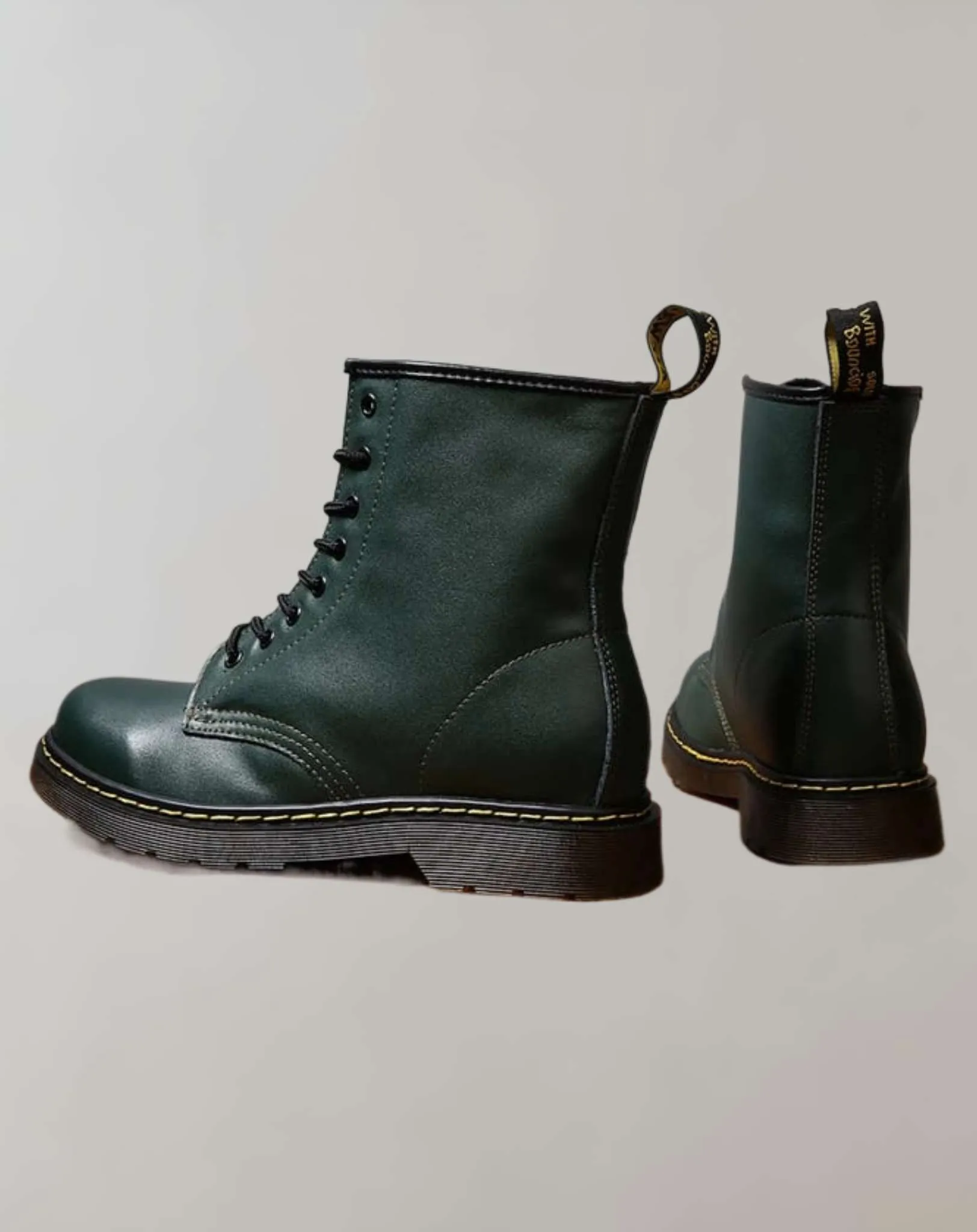 Leather High Ankle Boots for Women - Stylish Leather Footwear in Various Sizes