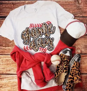 Leopard Gameday Baseball Tee