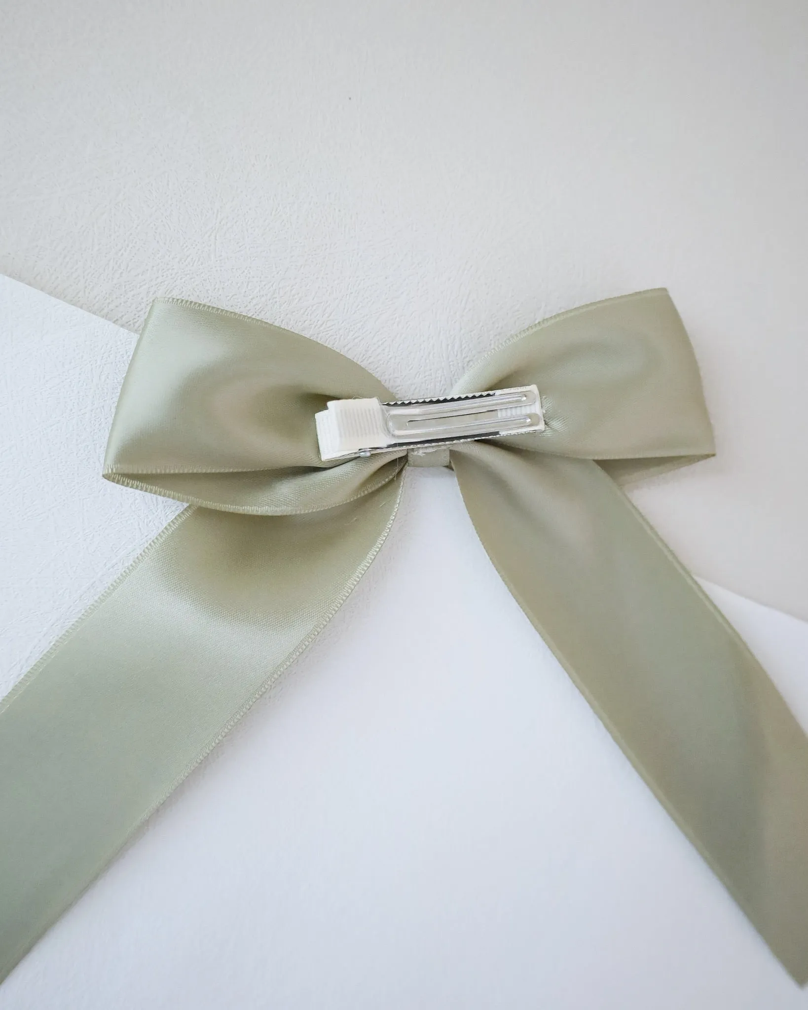 Long Tail Satin Hair Bows