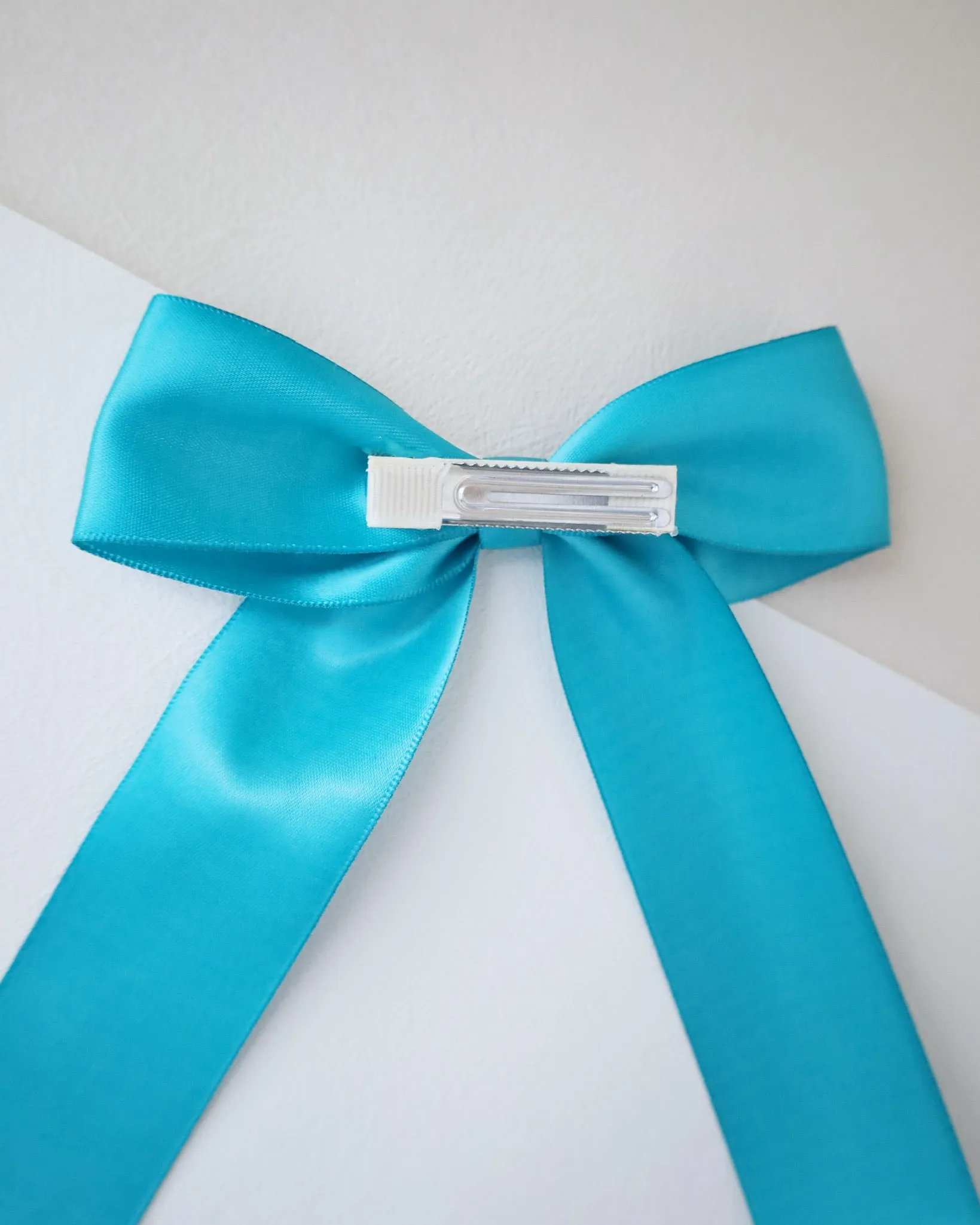 Long Tail Satin Hair Bows