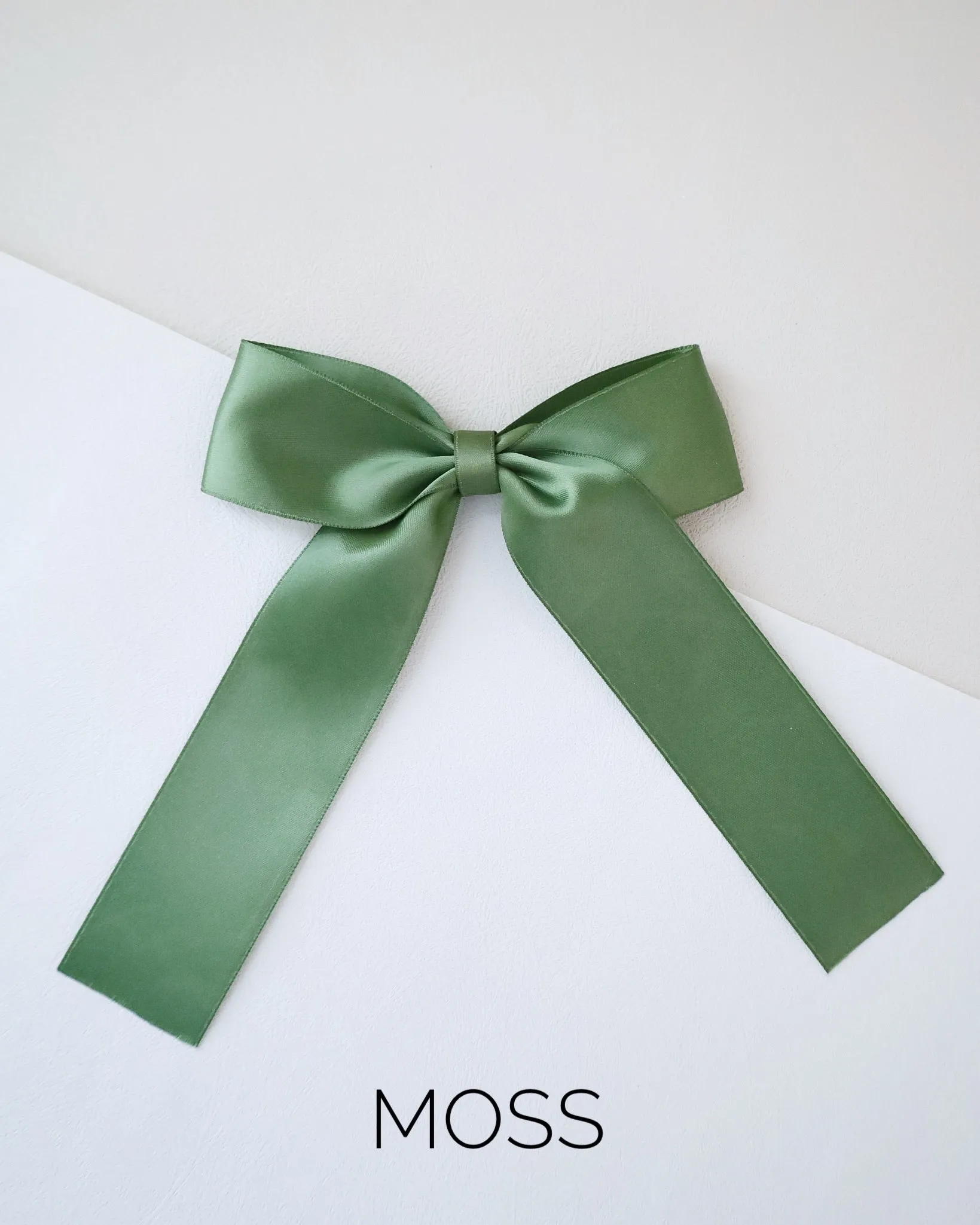 Long Tail Satin Hair Bows
