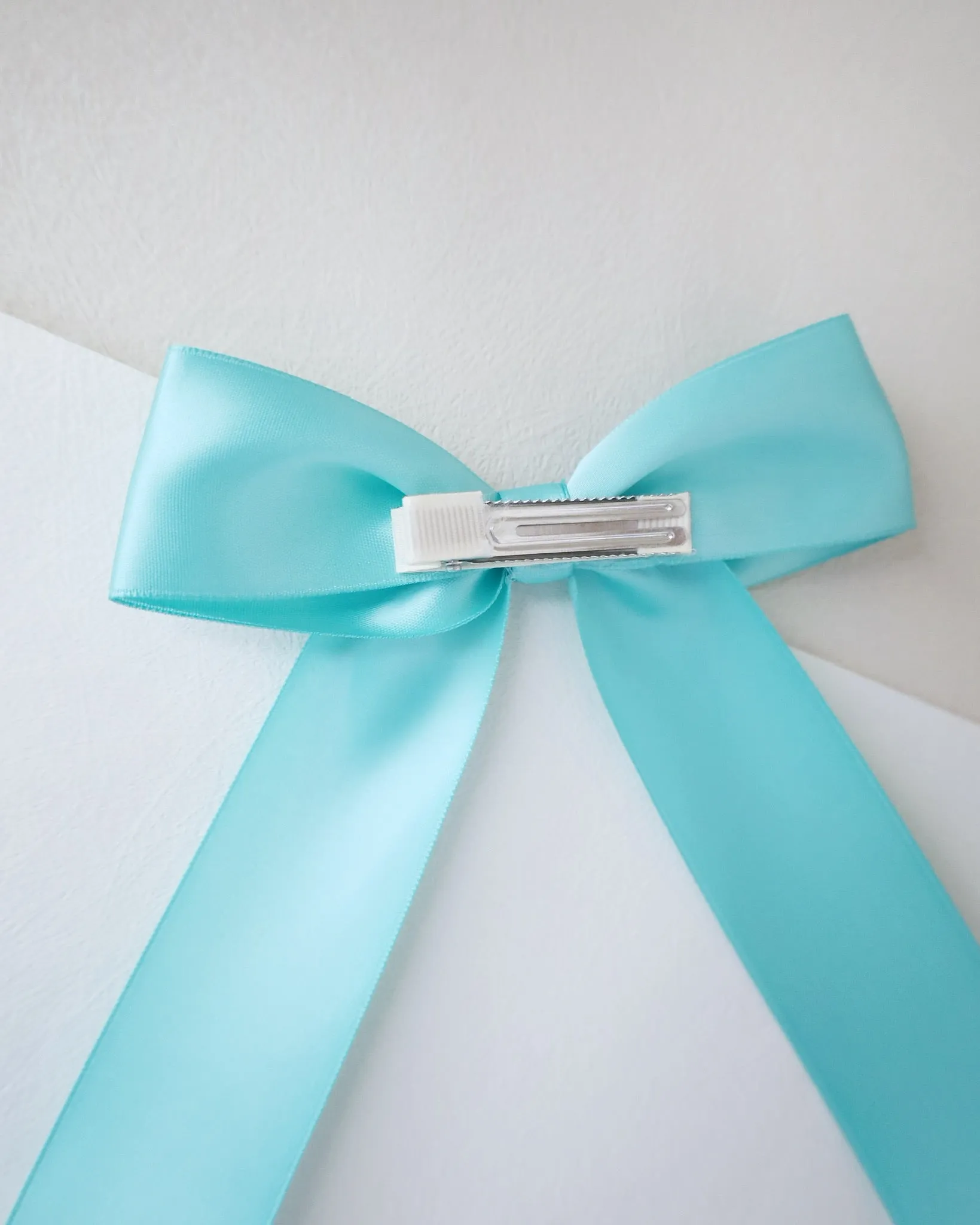 Long Tail Satin Hair Bows