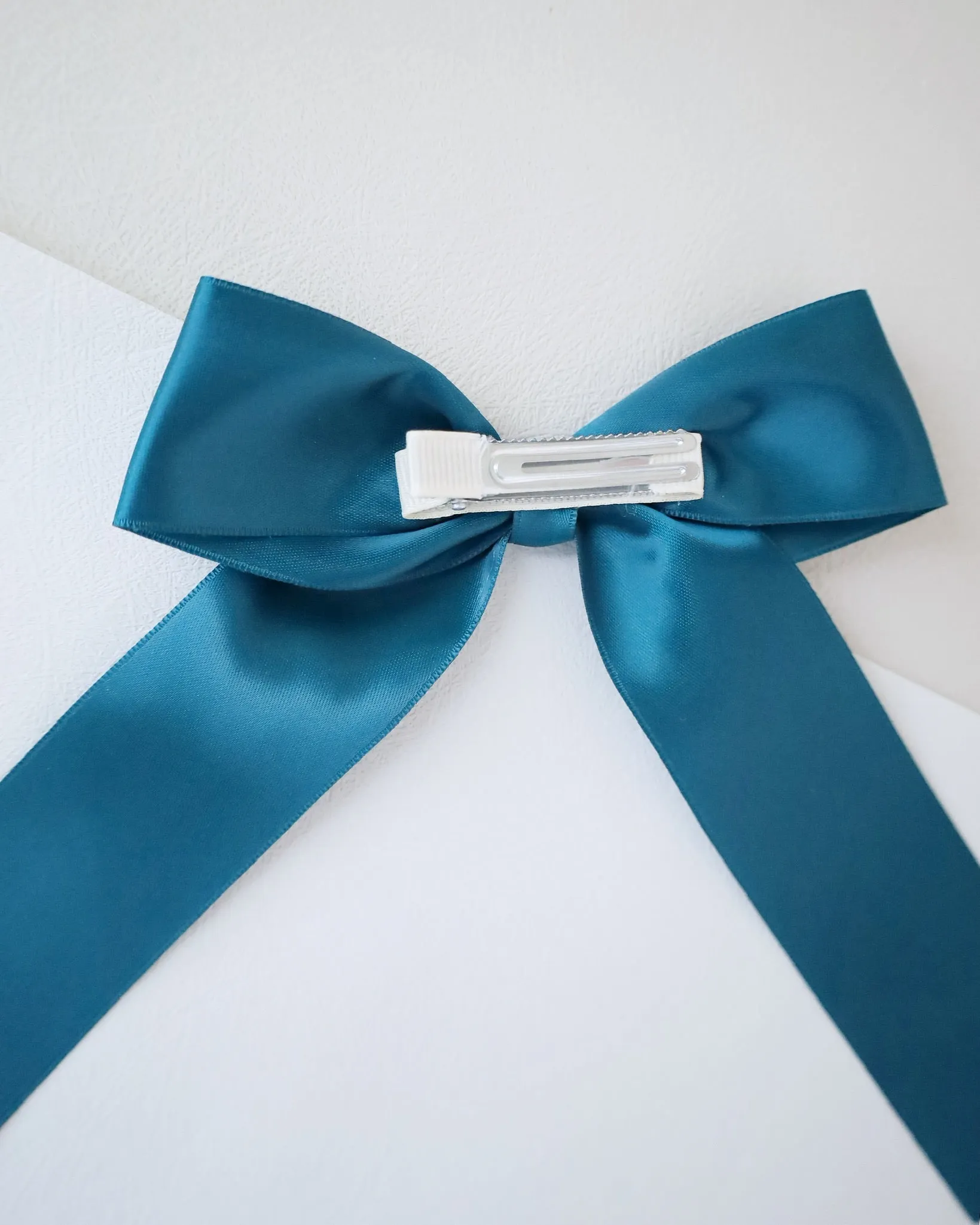 Long Tail Satin Hair Bows