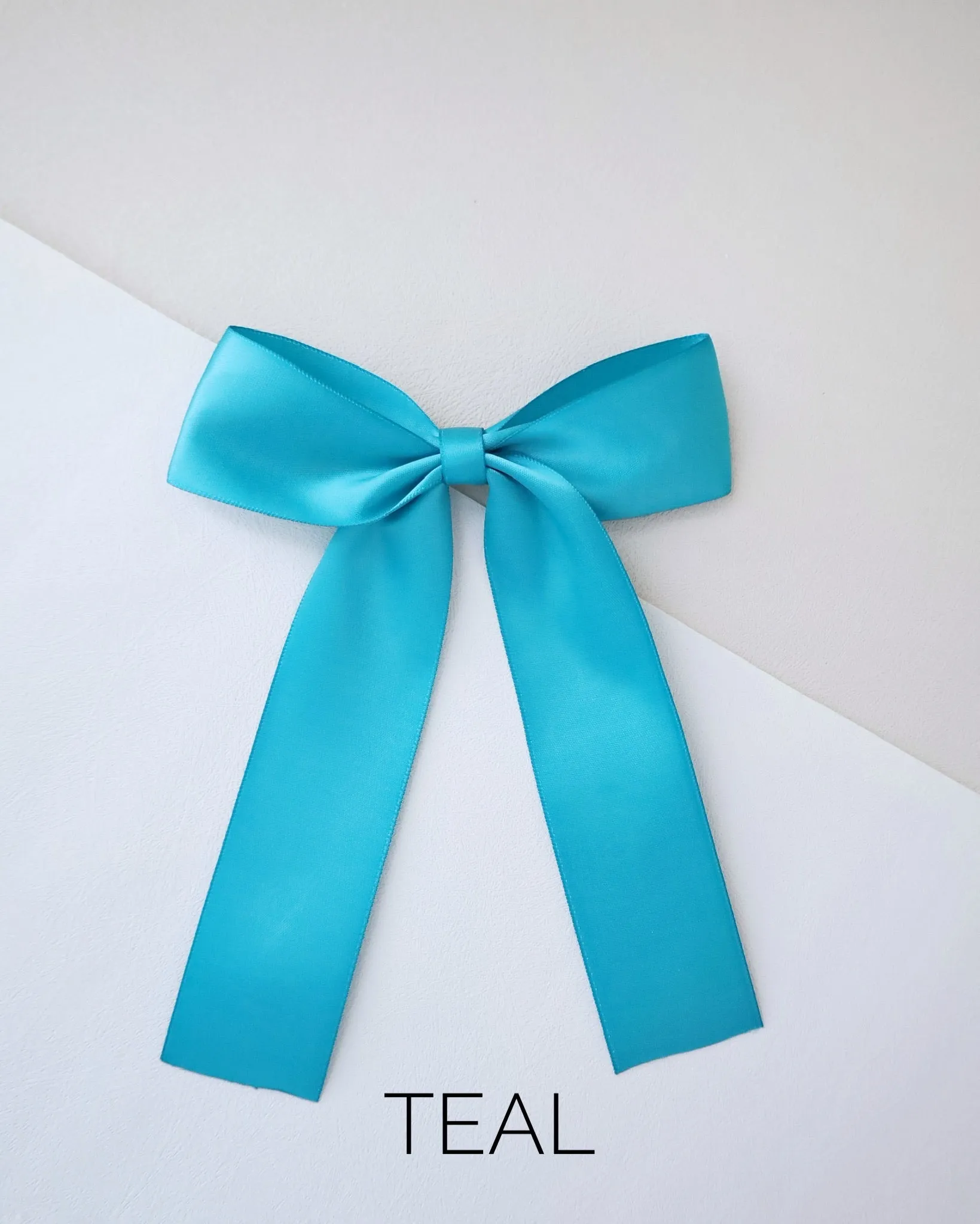 Long Tail Satin Hair Bows