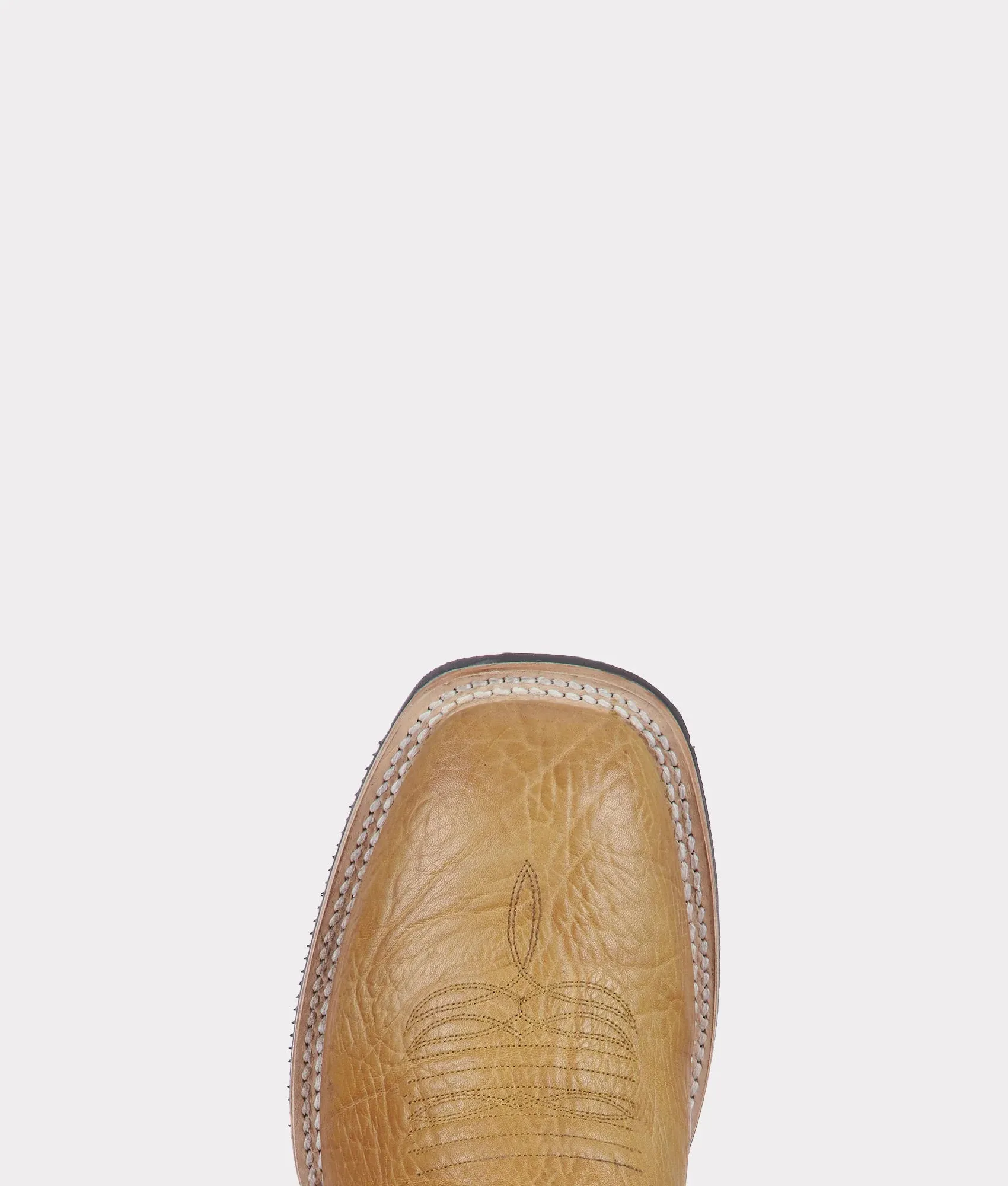 Lucchese Men's Rudy Barn Tan and Chocolate Boot