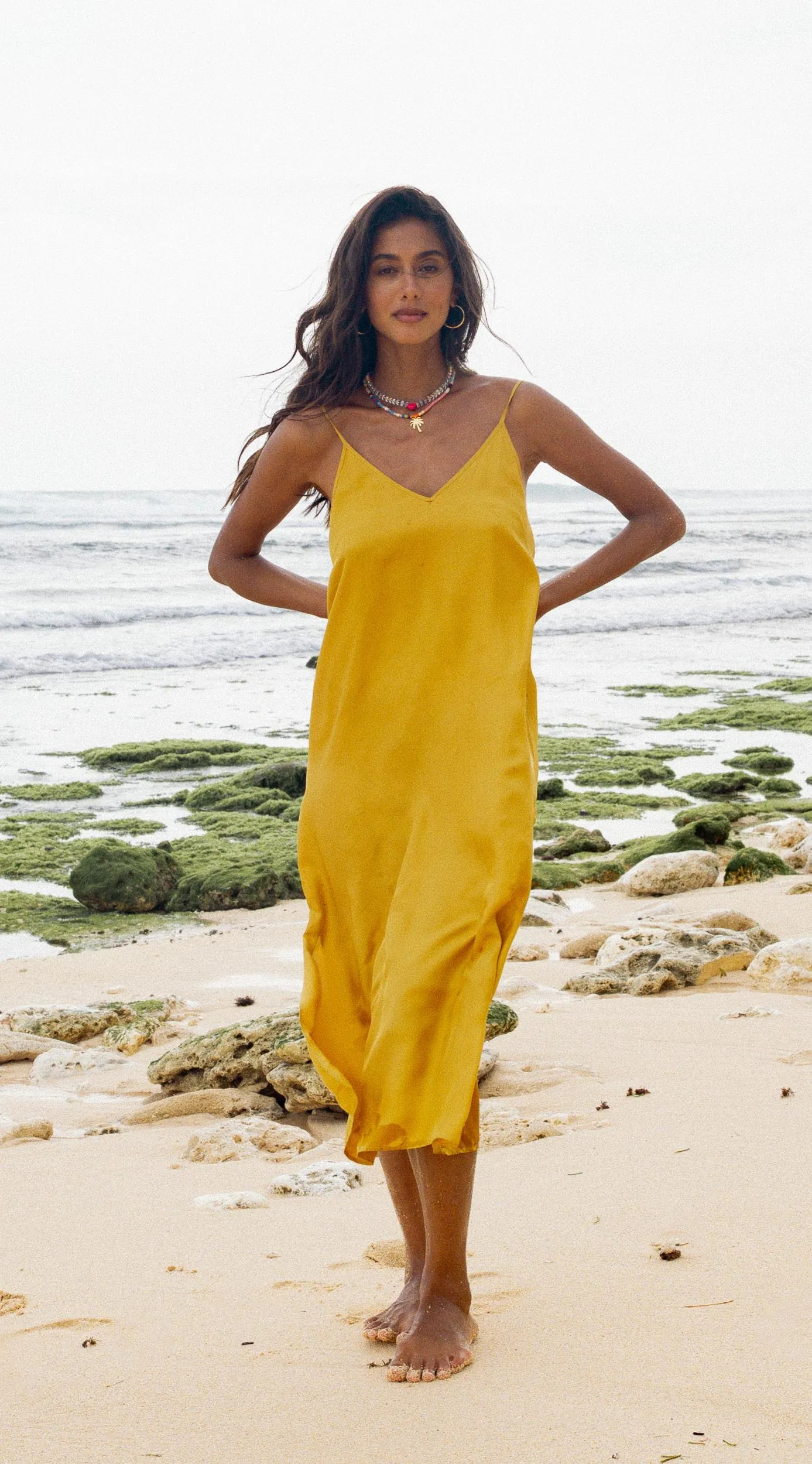 Lucia Dress | Gold