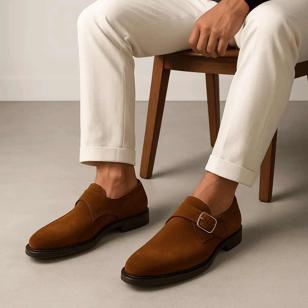 LumiNovi | The Monk Strap Loafers