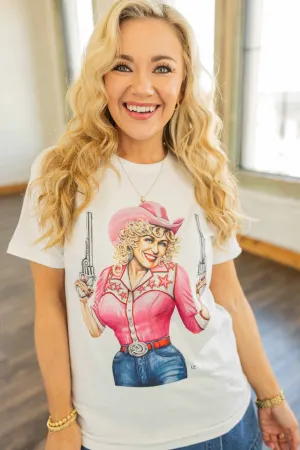 [LX ARTWORKS] TOUGH TITTY DOLLY GRAPHIC TEE