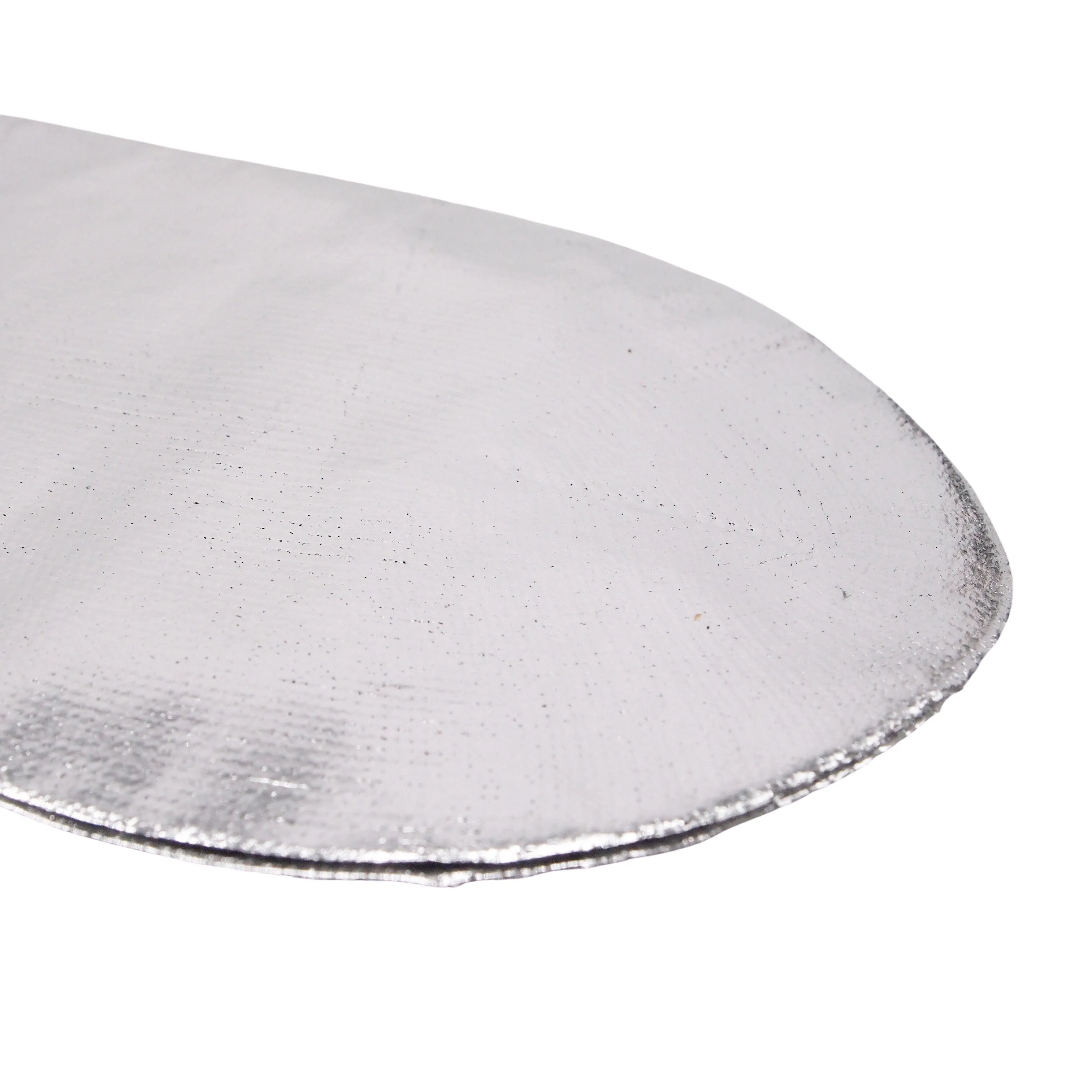 Maria La Rosa Laminated One Silk Socks Silver