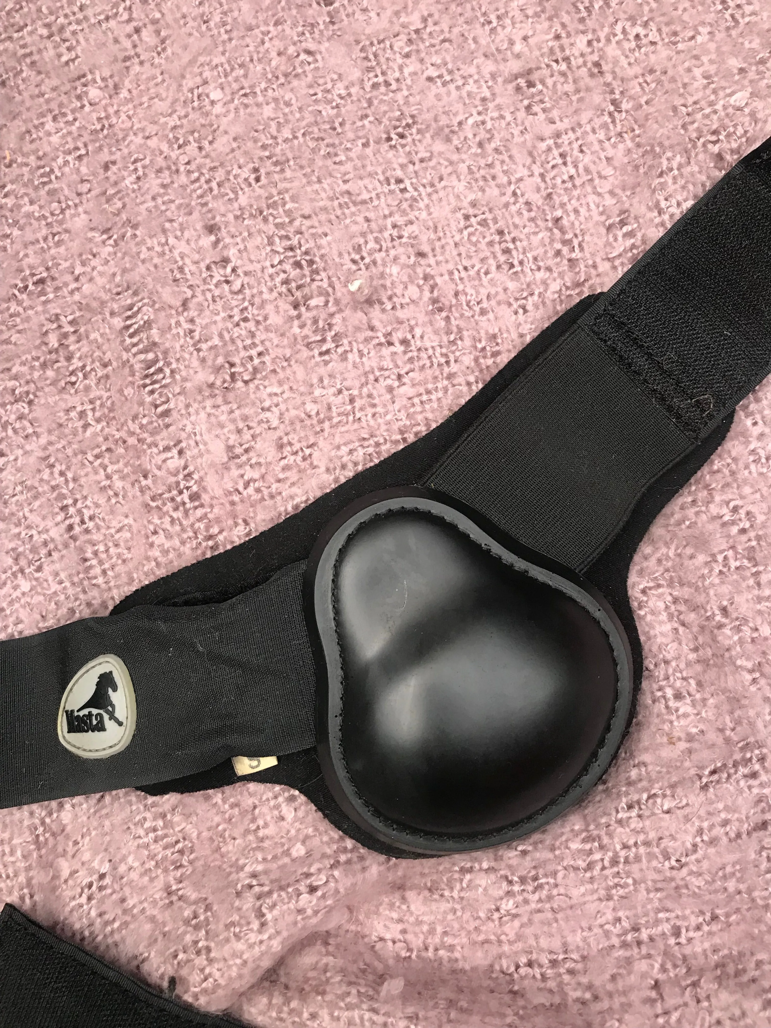 Masta Black fetlock boots size small FREE POSTAGE