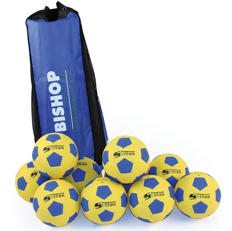 MasterPlay Playground Soccer Footballs - Size 3 pk 10